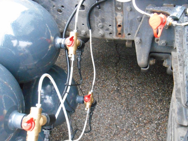 Dettaglio collegamento valvole R110